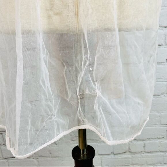 VTG 60s Stardust Sheer Peignoir Robe Cover Up - Picture 10 of 10